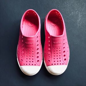 Pink Native Kid Shoes